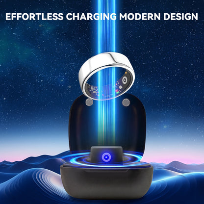 Smart Ring Health Monitor – Step Counter, Sleep Tracker, Heart Rate & Fitness Tracker Ring for Men | Multiple Sizes & Colors