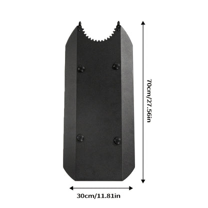 Tactical Arm Shield with Window Breaker Tool, Handheld Riot Shield High-Strength Steel Protective Gear for Outdoor Hunting Vehicle Emergency, Self Defense Shield for Men Birthday Christmas Halloween Gift