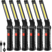 6 Packs-Work light(Black)
