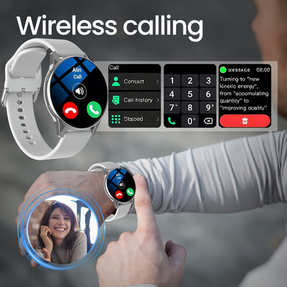 Sports Smartwatch 1.52" Full Touch Screen, Call & Activity Tracker