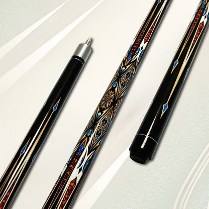 58 Inch Maple Pool Cue Stick 20oz – Professional Billiard Cue with Smooth Finish, 3 Style Options, Great Gift for Men, Dad & Beginners