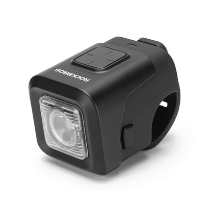 Combined bicycle front light and horn