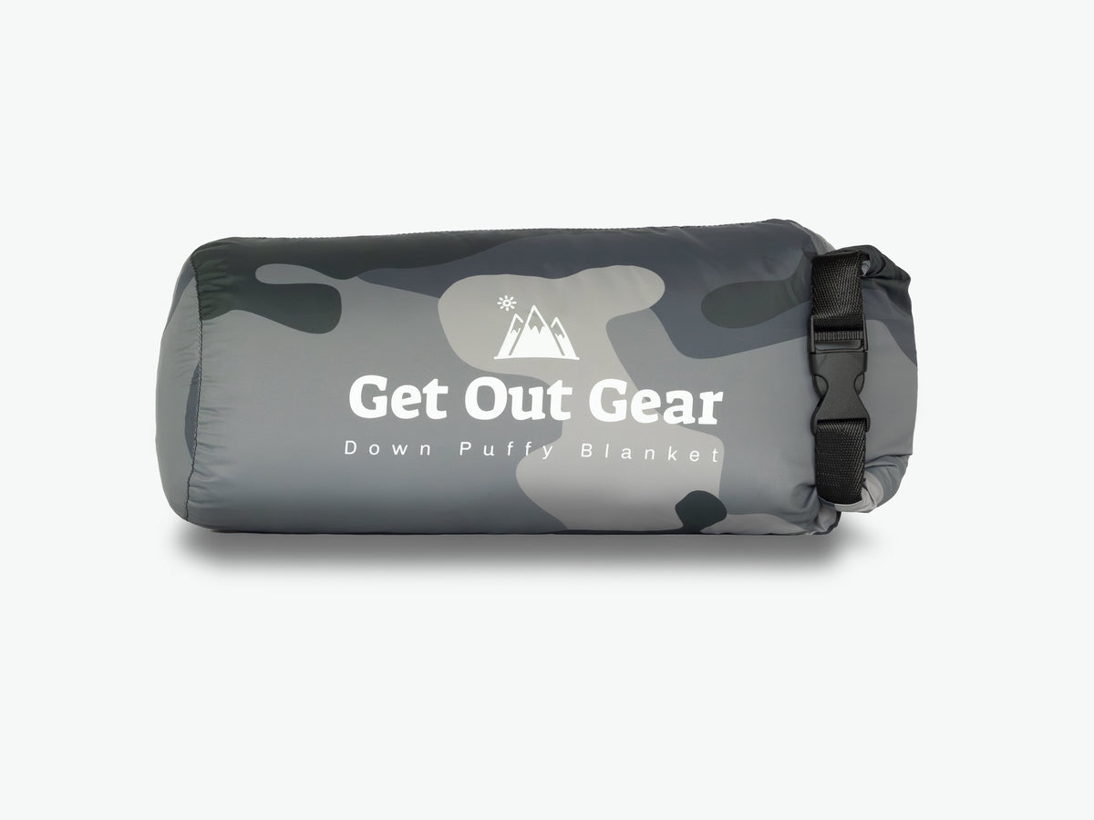 Convertible Camouflage Camping Blanket source view 20