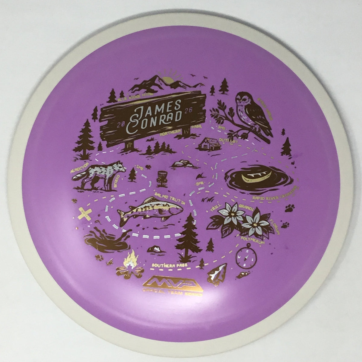 Distance Driver Purple / Fission / 167g option