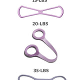 15lb(pink)+20lb(purple)+35lb(purple)