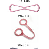 15lb(pink)+20lb(pink)+35lb(purple)