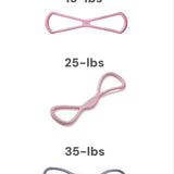 15lb(pink)+25lb(pink)+35lb(purple)