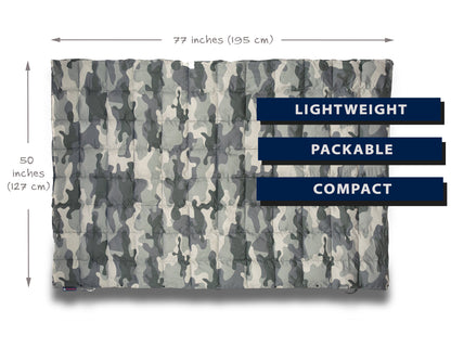 Convertible Camouflage Camping Blanket source view 21