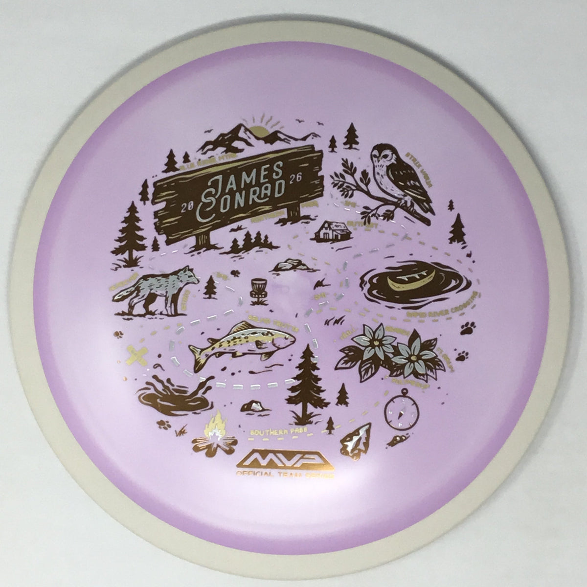 Distance Driver Purple / Fission / 168g option