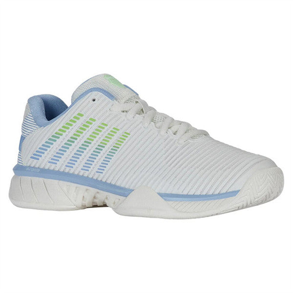 Women's Tennis Shoe 5 / Lucent White/Dutch Canal/Green option