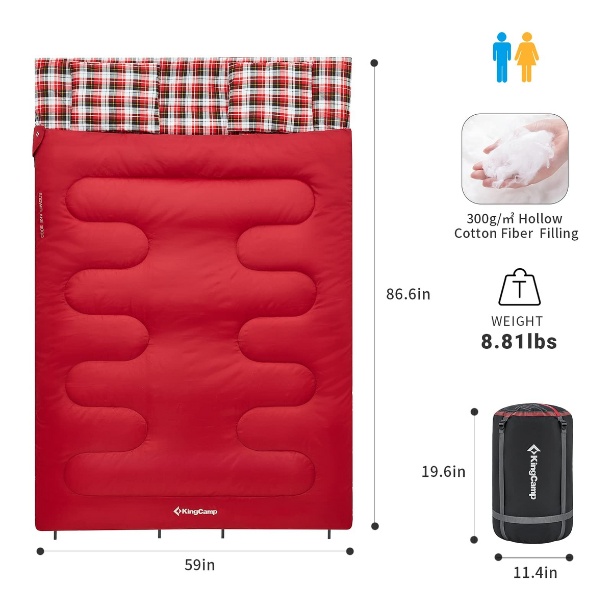 Double Sleeping Bag source view 22
