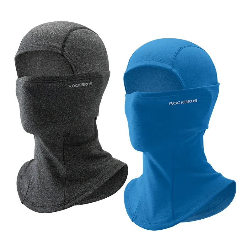 Balaclava Mask Black-Grey / Blue2 option