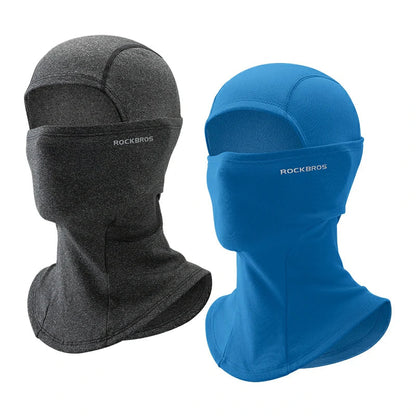 Balaclava Mask Black-Grey / Blue2 option