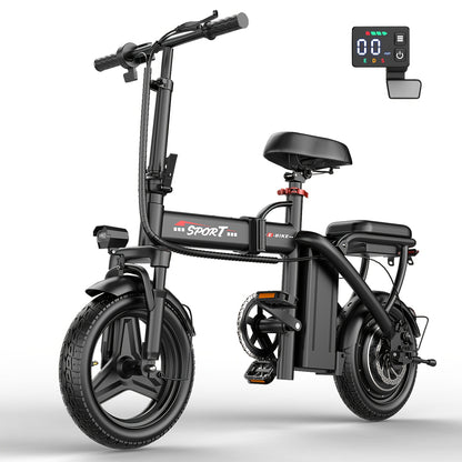 Electric Mountain Dirt Bike GT16 – 749W 48V 25AH, 27.9MPH Off-Road