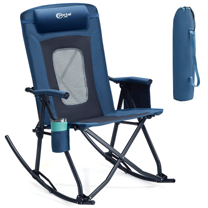 Rocking Camping Chair Air Mesh / Blue option