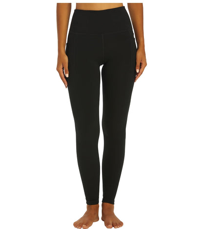High-Waisted Yoga Leggings Black / X-Small option