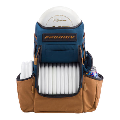 Disc Golf Bag Navy / Brown option