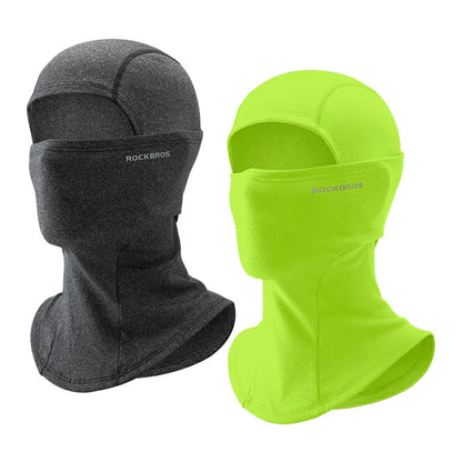 Balaclava Mask Black-Grey / Green2 option