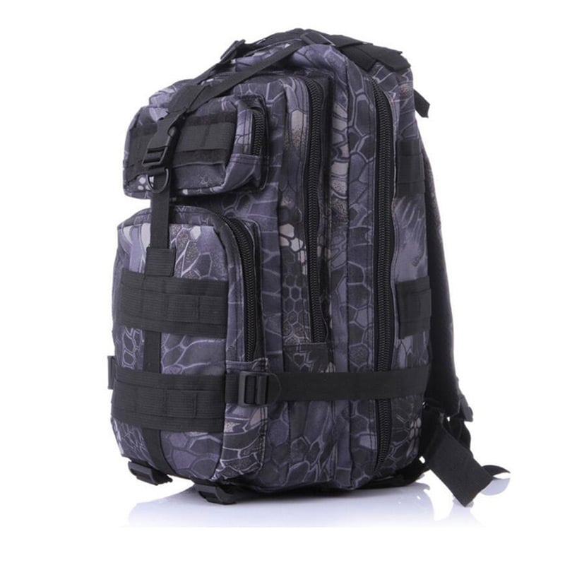 Hiking Backpack Black Python option