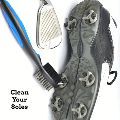 Golf Towel Set 5pcs Microfiber Waffle Towel Club Brush Divot Tool Retractable Carabiner Golf Cleaning Kit Gift for Men Women Golfers