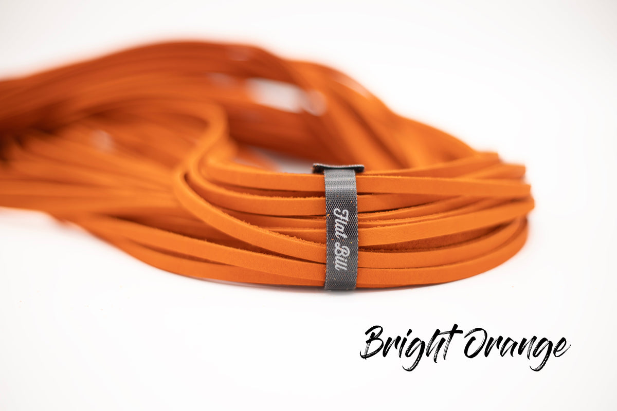 Baseball Glove Laces Bright Orange / 3.5/16” option