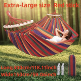 Extra Large Red Double + Wooden Stick 118.11inch*59.05inch