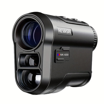 Multi-Function Golf Rangefinder 650 Yards | Golf Mode, Slope Compensation, Speed, Height & Horizontal Distance Measurement – USB Rechargeable Laser Rangefinder for Golfers & Multipurpose Outdoor Use