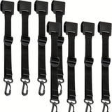 Black 8pcs