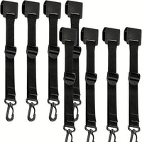 Black 8pcs