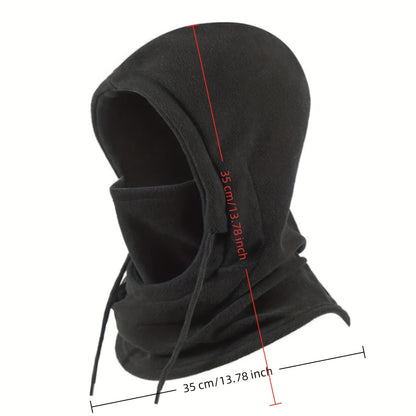 Thermal Knit Beanie for Men – Fleece Lined Skull Cap, Stretchable Soft Winter Hat for Cold Weather, 2-Pack