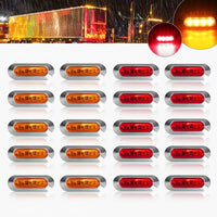 10 Amber & 10 Red