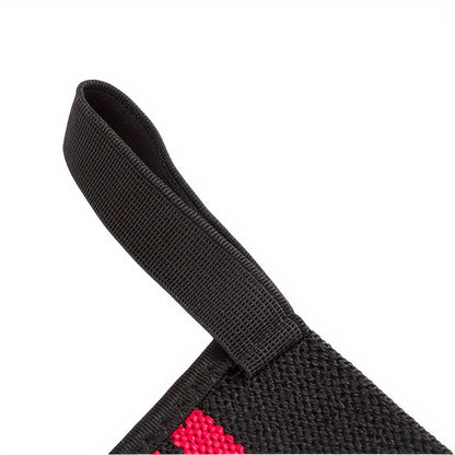 Weightlifting Wrist Wraps – Professional Wrist Support for Gym, Powerlifting & Fitness Training, Hand Washable, 1 Pair