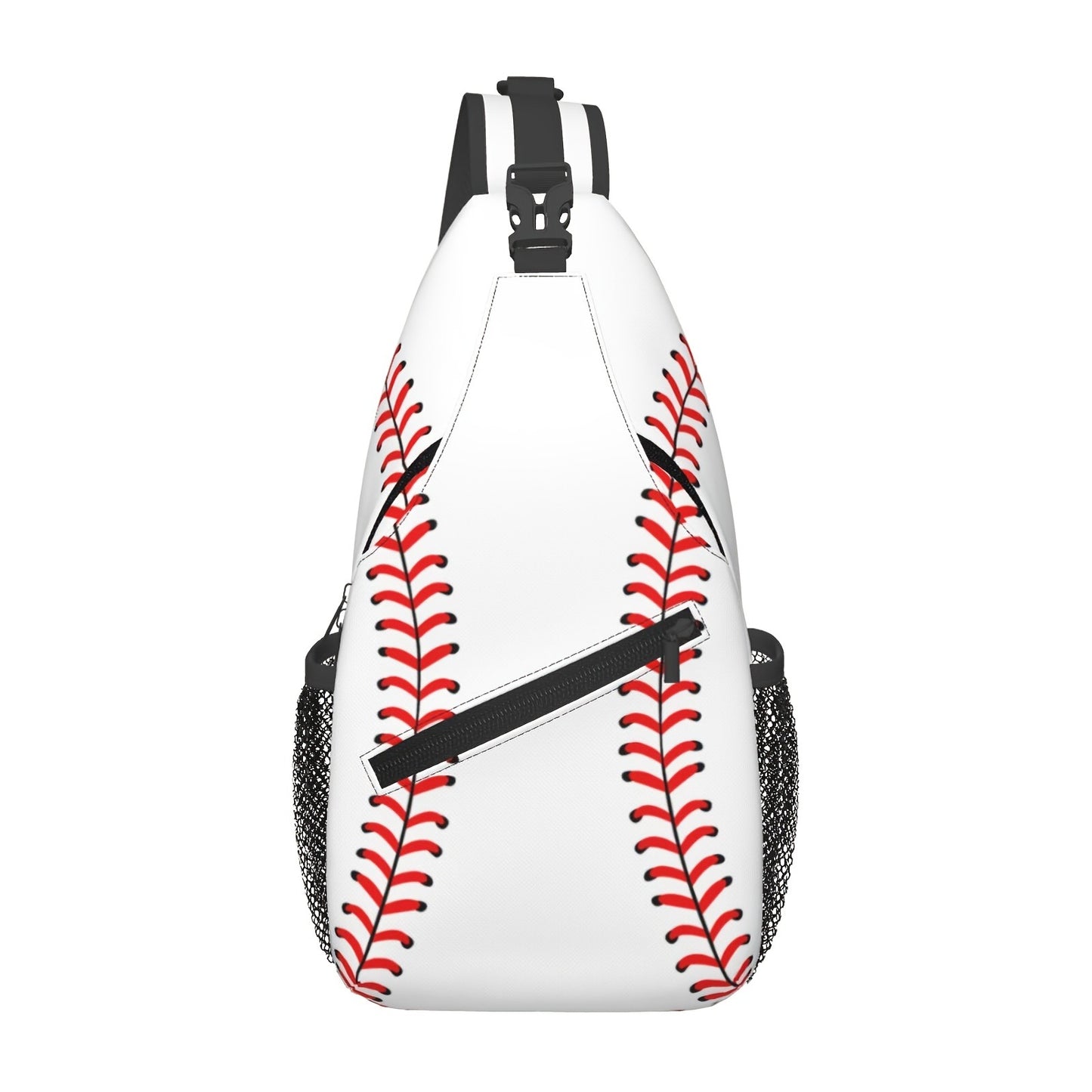 Baseball Sling Bag Crossbody Backpack for Men & Women - Sports Chest Shoulder Bag for Baseball Training, Game Day, Gym, Outdoor & Travel, Lightweight One Strap Daypack
