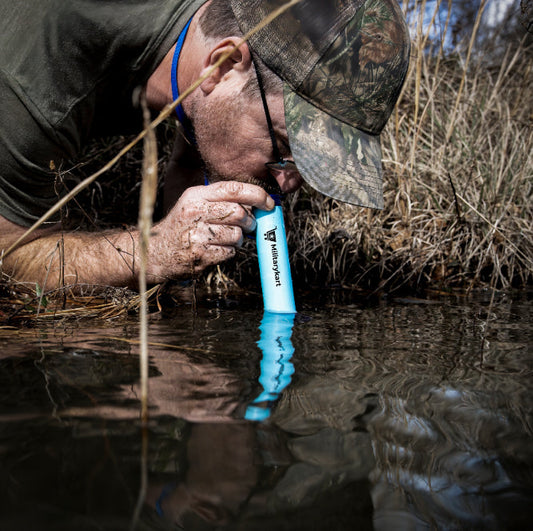 Personal Water Filter Straw – 5-Stage, 0.1 Micron, 5000L
