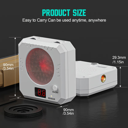 Rechargeable Laser Dry Fire Training Target Set 4 Difficulty Levels