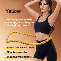 Yellow (Soft, Fully Enclosed, Silent - Easy to Store and Portable)