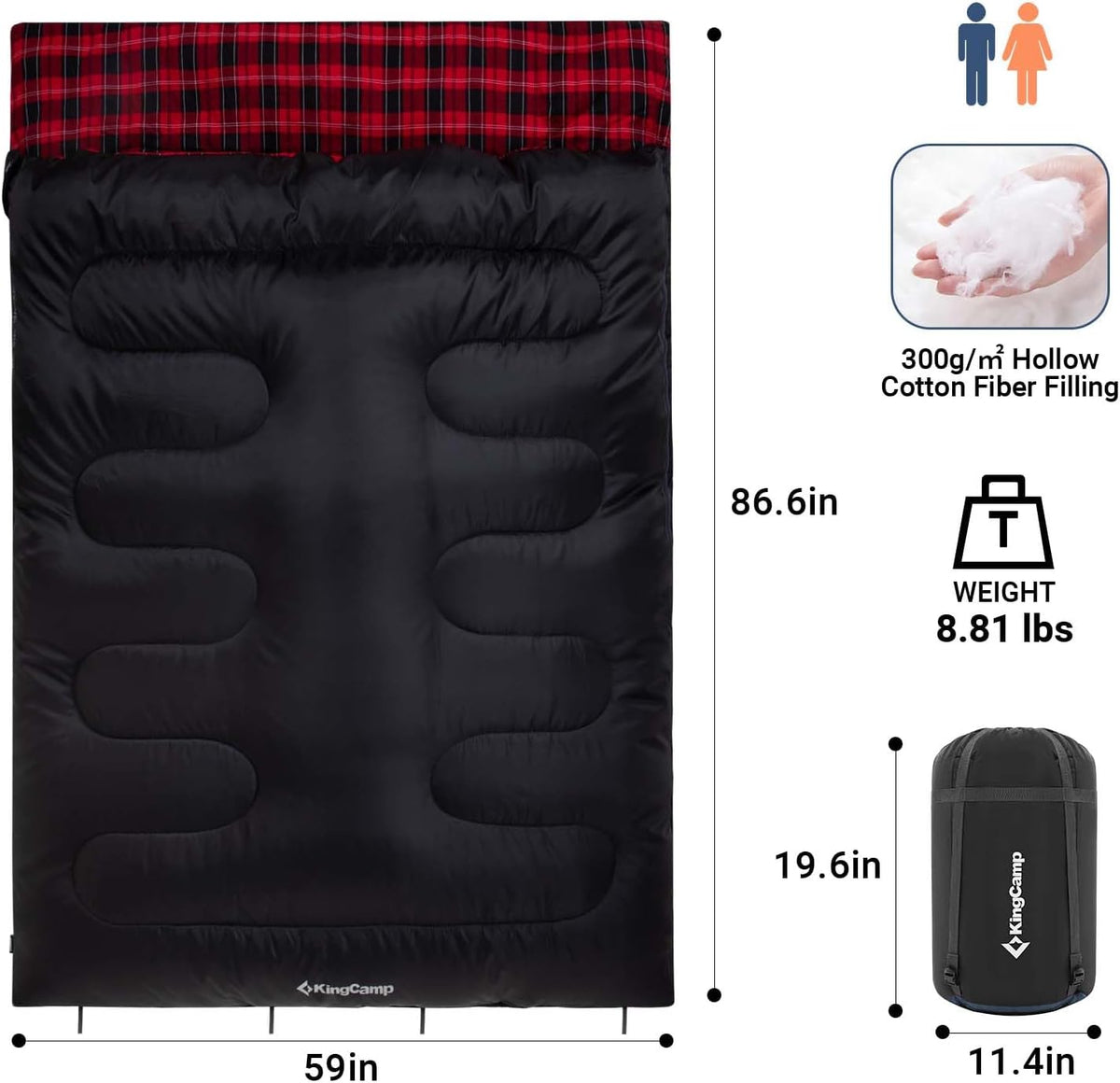 Double Sleeping Bag source view 31