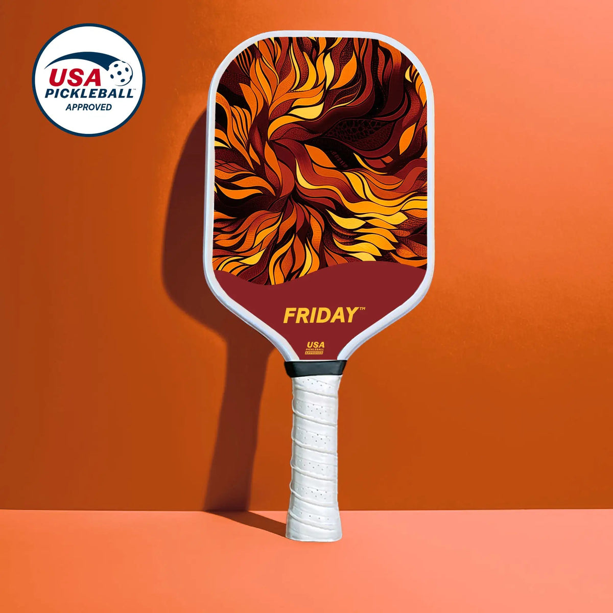 Pickleball Paddle Autumn Leaves option