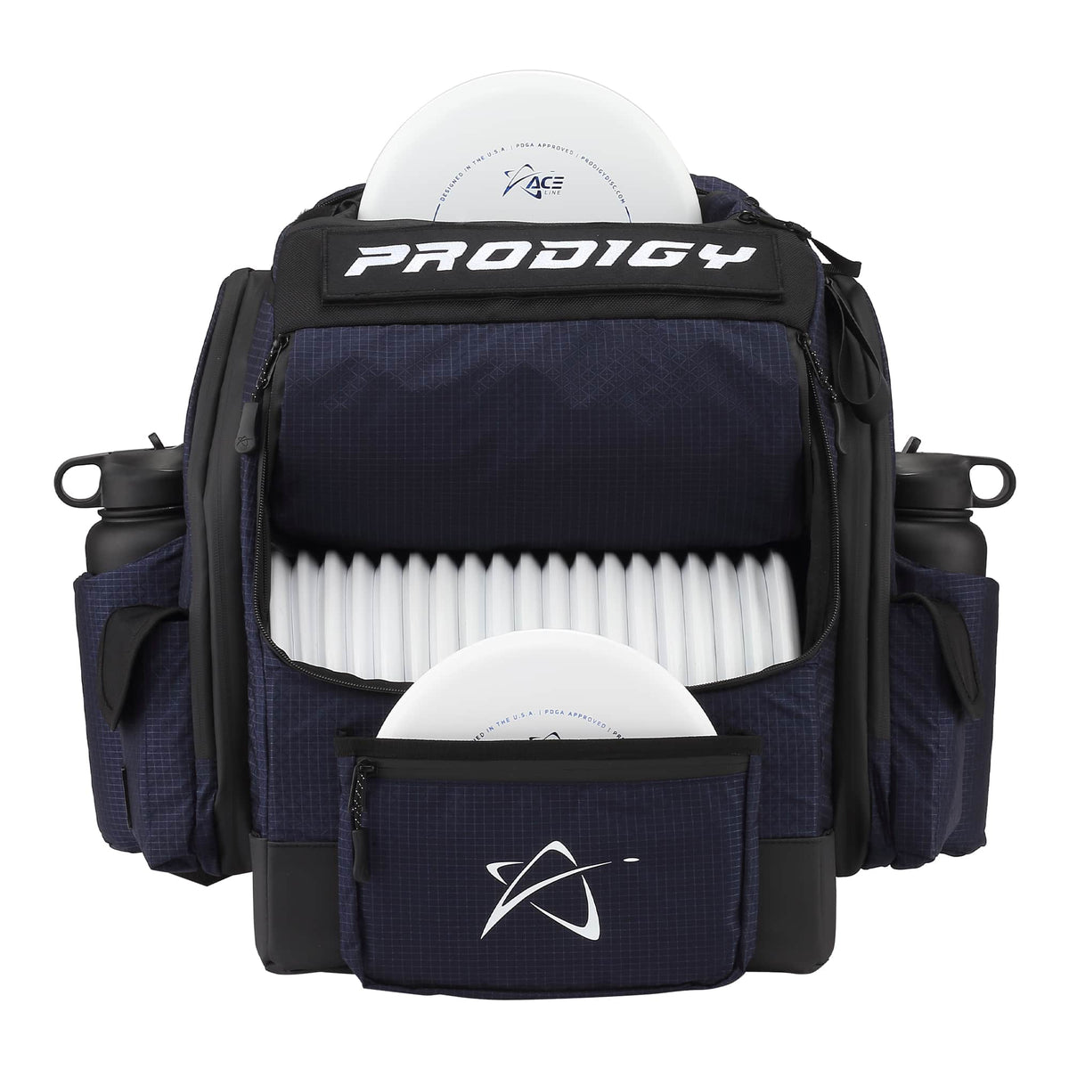 Disc Golf Backpack Navy Blue Ripstop option