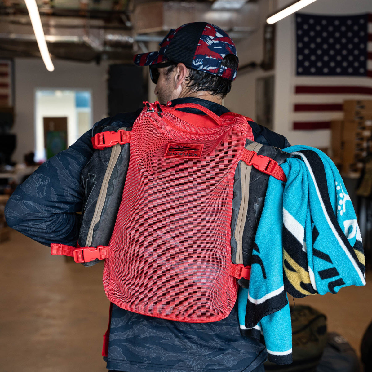 Breathable Mesh Training Backpack source view 32