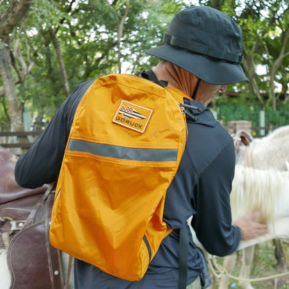 Packable Ripstop Backpack 15L / Hi Vis Orange option