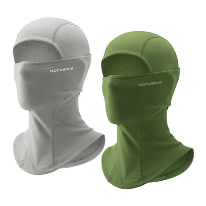 Balaclava Mask Deep-Green / Grey2 option