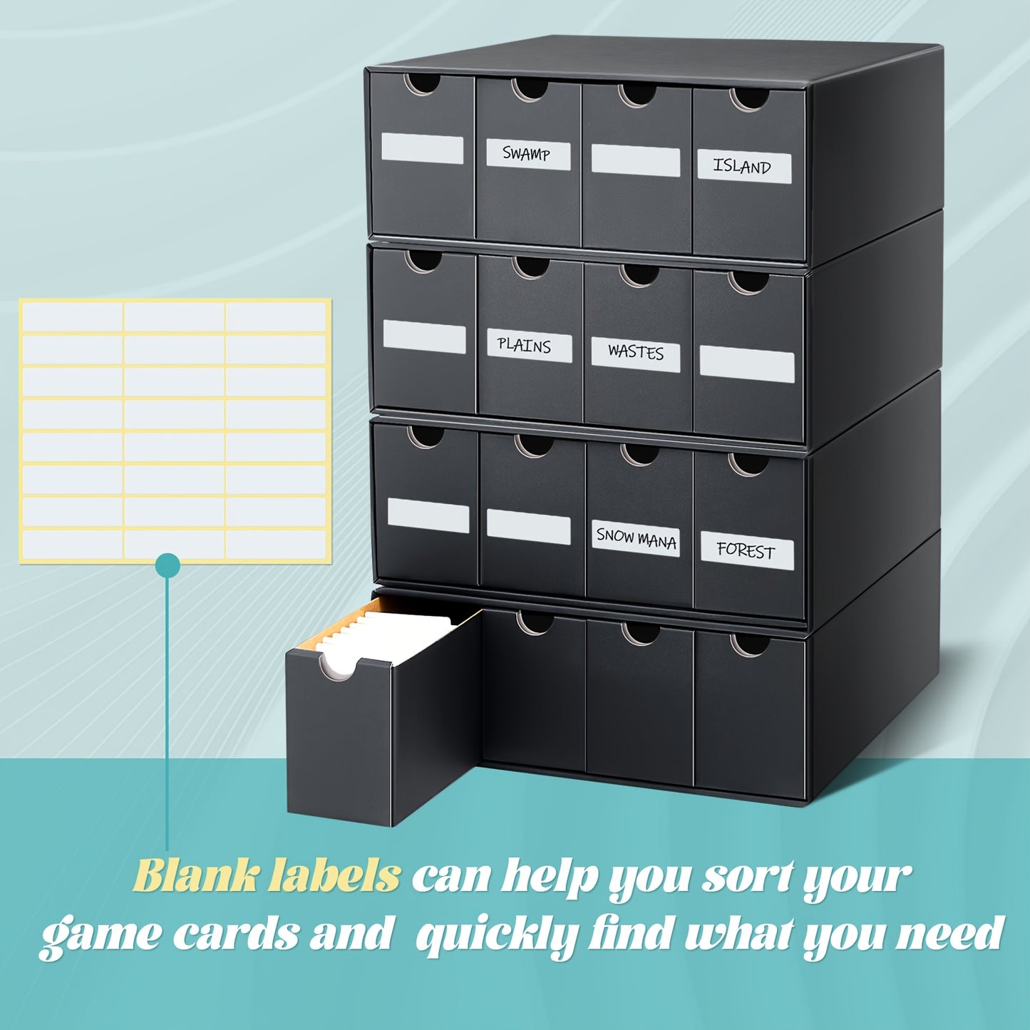 Trading Card Storage Box 8000+ – TCG MTG Card Organizer