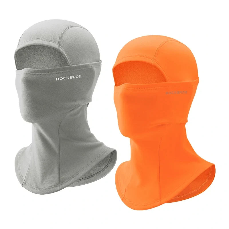 Balaclava Mask Grey / Orange2 option
