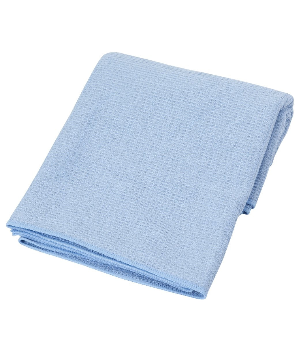 Yoga Mat Towel Blue option