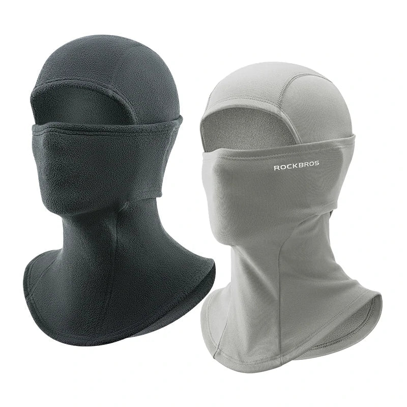 Balaclava Mask Grey / Thick-fleece-Deepgray2 option