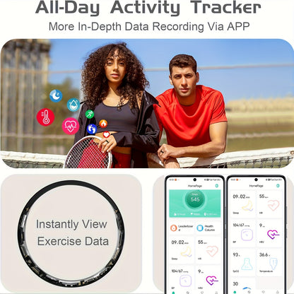 Health Tracking Smart Ring – HRV, Sleep & Activity Monitor