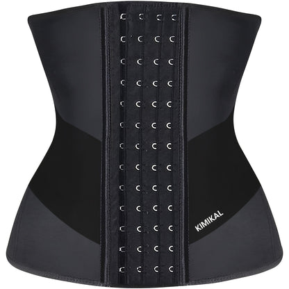 Women's Waist Trainer Latex Corset – Sports Girdle Shapewear for Tummy Control & Body Shaping, Workout Waist Cincher for Women, XS to 6XL Plus Size Available, Firm Compression Slimming Belt