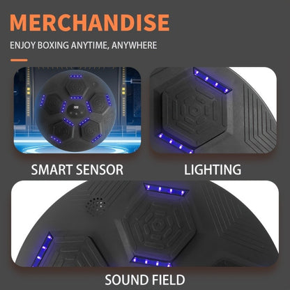 Wall-Mounted Musical Boxing Training Target – Smart Punch Machine with Music & USB-C Charging | Ordinary / Upgrade / Premium