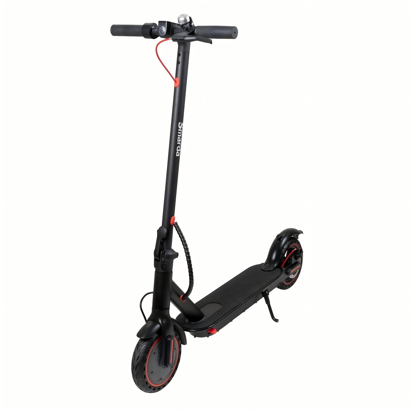 Electric Scooter for Adults 350W Motor Foldable Commuter E-Scooter 19 Miles Range 8.5" Solid Tires Portable Lightweight Travel Scooter for City Riding Shopping Commuting